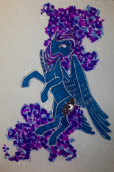 Size: 539x810 | Tagged: safe, artist:theorderofalisikus, princess luna, alicorn, pony, solo, traditional art