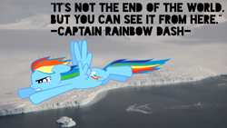 Size: 1920x1080 | Tagged: safe, rainbow dash, pegasus, pony, deus ex, quote, text, wallpaper