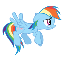 Size: 1000x889 | Tagged: safe, artist:names-tailz, rainbow dash, pegasus, pony, magical mystery cure, simple background, swapped cutie marks, transparent background, vector