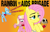 Size: 600x388 | Tagged: safe, artist:rainb0wdashie, fluttershy, lily, lily valley, rainbow dash, pegasus, pony, gradient background, wat