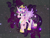 Size: 1600x1215 | Tagged: safe, artist:riofluttershy, artist:theshadowstone, princess cadance, alicorn, crystal pony, pony, alternate hairstyle, crystallized, solo