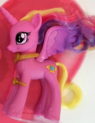 Size: 720x928 | Tagged: safe, princess cadance, a canterlot wedding, brushable, cropped, facebook, heart, irl, photo, solo, toy