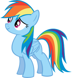 Size: 6021x6546 | Tagged: safe, artist:dblokt, rainbow dash, pegasus, pony, absurd resolution, simple background, transparent background, vector