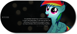 Size: 1076x476 | Tagged: safe, artist:misuuzu, rainbow dash, pegasus, pony, fanfic:my little dashie, filly, simple background, text, transparent background, vector