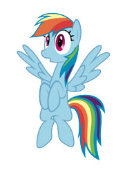 Size: 291x403 | Tagged: safe, artist:relaxingonthemoon, rainbow dash, pegasus, pony, .svg available, simple background, solo, svg, transparent background, vector