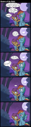 Size: 1324x5343 | Tagged: safe, artist:mrbastoff, edit, princess luna, rainbow dash, scootaloo, alicorn, pegasus, pony, sleepless in ponyville, ..., absurd resolution, bedroom eyes, comic, eye contact, eyes closed, female, filly, frown, glowing eyes, grin, helmet, hug, lesbian, lidded eyes, looking at each other, luna the shipper, mare, moon, night, not sure if want, now kiss, open mouth, parody, scene parody, scootadash, scootalove, shipper on deck, shipping, shocked, silhouette, sitting, smiling, speech bubble, spread wings, stars, wide eyes, wingboner, winghug, wings