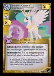 Size: 344x480 | Tagged: safe, derpibooru import, princess celestia, twilight sparkle, alicorn, pony, card, ccg, enterplay, high magic