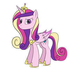 Size: 1564x1544 | Tagged: safe, artist:php47, princess cadance, alicorn, pony, cadance is not amused, judging you, looking at you, simple background, solo, transparent background