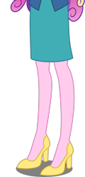 Size: 1640x3404 | Tagged: safe, artist:teentitansfan201, edit, dean cadance, princess cadance, equestria girls, friendship games, clothes, cropped, high heels, legs, pictures of legs, shoes, simple background, skirt, solo, transparent background, vector, vector edit