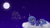 Size: 6830x3840 | Tagged: safe, artist:kaleysia, princess luna, alicorn, firefly (insect), pony, absurd resolution, female, filly, full moon, moon, night, prone, s1 luna, solo, woona, younger