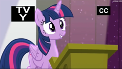 Size: 1897x1067 | Tagged: safe, derpibooru import, screencap, twilight sparkle, twilight sparkle (alicorn), alicorn, pony, the cutie re-mark, female, mare, speech