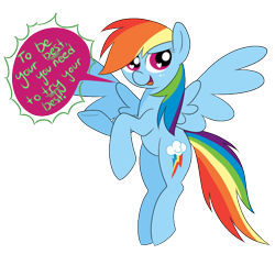 Size: 614x568 | Tagged: safe, artist:ponycide, rainbow dash, pegasus, pony, female, mare, simple background, solo, transparent background