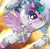 Size: 1373x1339 | Tagged: safe, derpibooru import, idw, applejack, rainbow dash, twilight sparkle, twilight sparkle (alicorn), alicorn, earth pony, pegasus, pony, spoiler:comic, astronaut, clothes, costume, female, mare, outfit catalog