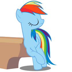 Size: 5000x5000 | Tagged: safe, artist:pokerface3699, rainbow dash, pegasus, pony, suited for success, absurd resolution, simple background, solo, transparent background, vector