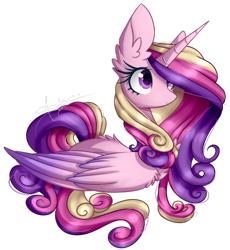 Size: 622x677 | Tagged: safe, artist:derp-berry, princess cadance, alicorn, pony, female, mare, simple background, solo, transparent background