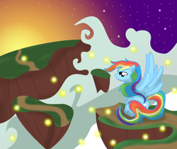 Size: 3000x2522 | Tagged: safe, artist:dazed-and-wandering, rainbow dash, pegasus, pony, female, mare, solo, spread wings, wings