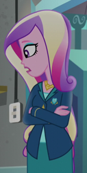 Size: 364x719 | Tagged: safe, screencap, dean cadance, princess cadance, equestria girls, friendship games, cropped, solo