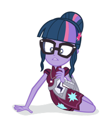 Size: 1024x1138 | Tagged: safe, artist:shafty817, derpibooru import, edit, sci-twi, twilight sparkle, equestria girls, friendship games, new and improved sci-twi, redesign, solo