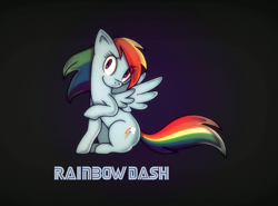 Size: 1185x877 | Tagged: safe, artist:cottonboon, rainbow dash, pegasus, pony, blue coat, female, mare, multicolored mane