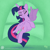 Size: 1000x1000 | Tagged: safe, artist:1trick, derpibooru import, twilight sparkle, twilight sparkle (alicorn), alicorn, pony, dancing, female, mare, solo