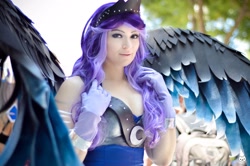 Size: 2048x1361 | Tagged: safe, artist:annalynncosplay, princess luna, human, clothes, cosplay, costume, irl, irl human, photo, solo