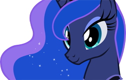 Size: 4113x2624 | Tagged: safe, artist:chrispy248, princess luna, alicorn, pony, sleepless in ponyville, absurd resolution, female, mare, simple background, solo, transparent background, vector, vector trace