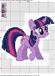 Size: 2290x3147 | Tagged: safe, artist:agentliri, derpibooru import, twilight sparkle, cross stitch, pattern, simple background, solo, transparent background