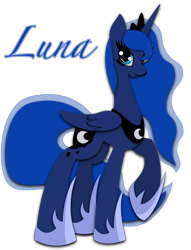 Size: 1172x1536 | Tagged: safe, artist:tellabart, princess luna, alicorn, pony, layers, raised hoof, simple background, solo, transparent background, vector