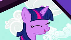 Size: 1023x575 | Tagged: safe, derpibooru import, screencap, twilight sparkle, lesson zero, cute, smiling