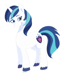 Size: 1280x1438 | Tagged: safe, artist:gintoki23, shining armor, pony, unicorn, male, newbie artist training grounds, simple background, solo, stallion, transparent background