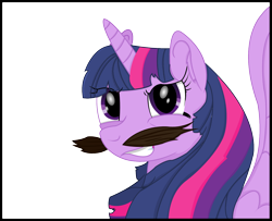 Size: 1590x1288 | Tagged: safe, artist:lillygeneva, derpibooru import, twilight sparkle, twilight sparkle (alicorn), alicorn, pony, crossover, doctor eggman, female, mare, moustache, simple background, sonic boom, sonic the hedgehog (series), transparent background