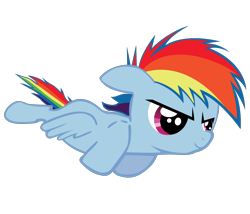 Size: 1400x1200 | Tagged: safe, artist:ocarina0ftimelord, rainbow dash, pegasus, pony, filly, flying, simple background, transparent background, vector