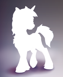 Size: 2383x2931 | Tagged: safe, alternate version, artist:xbi, shining armor, pony, unicorn, invisible stallion, male, silhouette, solo, stallion, transparent, transparent flesh, transparent horn, transparent mane