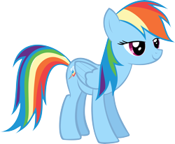 Size: 8000x6579 | Tagged: safe, artist:yami7, rainbow dash, pegasus, pony, absurd resolution, simple background, transparent background, vector