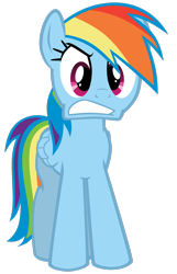 Size: 1280x1984 | Tagged: safe, artist:ratchethun, rainbow dash, pegasus, pony, angry, simple background, solo, transparent background, vector