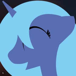 Size: 1200x1198 | Tagged: safe, artist:poshpete117, princess luna, alicorn, pony, battlefield 1, emblem, emblem editor, eyes closed, s1 luna