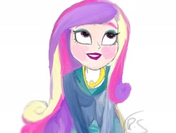 Size: 2048x1536 | Tagged: artist needed, source needed, safe, dean cadance, princess cadance, equestria girls, friendship games, female, simple background, solo, white background