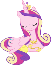 Size: 3776x4810 | Tagged: safe, artist:matty4z, princess cadance, alicorn, pony, absurd resolution, eyes closed, female, inkscape, mare, simple background, solo, transparent background, vector