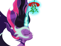 Size: 2560x1920 | Tagged: safe, artist:cybersquirrel, derpibooru import, midnight sparkle, sci-twi, twilight sparkle, equestria girls, friendship games, kissing, mistletoe