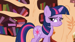 Size: 1366x768 | Tagged: safe, derpibooru import, screencap, twilight sparkle, the cutie pox, grumpy twilight, solo