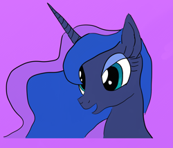 Size: 4793x4075 | Tagged: safe, artist:xxradskixx, princess luna, alicorn, pony, absurd resolution, cross-eyed, female, mare, pink background, simple background, solo