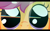 Size: 1280x800 | Tagged: safe, rainbow dash, scootaloo, pegasus, pony, dilated pupils, double rainboom, eyes