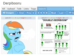 Size: 588x434 | Tagged: safe, artist:megasweet, edit, rainbow dash, pegasus, pony, ew gay, exploitable meme, female, juxtaposition, juxtaposition win, mare, solo