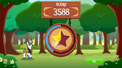 Size: 1280x720 | Tagged: safe, score, shining armor, pony, unicorn, game screencap, gameloft