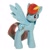 Size: 600x600 | Tagged: safe, rainbow dash, pegasus, pony, blue coat, female, mare, multicolored mane, toy