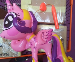 Size: 775x643 | Tagged: safe, princess cadance, balloon, big eyes, bootleg, faic, inflatable toy, irl, large eyes, large head, malaysia, mid-autumn festival, photo, wat, wtf