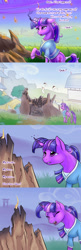 Size: 1280x3940 | Tagged: safe, artist:viwrastupr, derpibooru import, twilight sparkle, alternate universe, clothes, cloven hooves, comic, kimono (clothing), samurai twilight, solo, tail wrap, tumblr