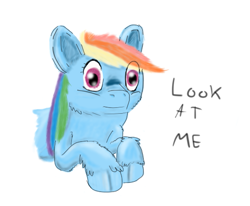 Size: 515x424 | Tagged: safe, artist:smokeydops, rainbow dash, pegasus, pony, bust, only the dead can know peace from this evil, portrait, solo