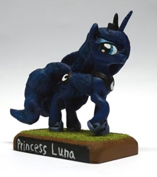 Size: 634x714 | Tagged: safe, artist:ubrosis, princess luna, alicorn, pony, sculpture, solo, traditional art