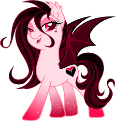 Size: 793x825 | Tagged: safe, artist:mychelle, oc, oc:strip tease, bat pony, pony, base used, female, mare, movie accurate, simple background, solo, transparent background